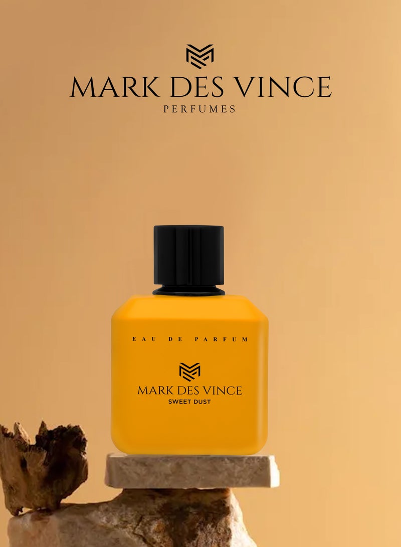 Mark Des Vince Sweet Dust Perfume Gift Set For Women Eau De Parfum 100ML + Body Mist 200ML + Concentrated Perfume Oil 15ML (Pack of 3)