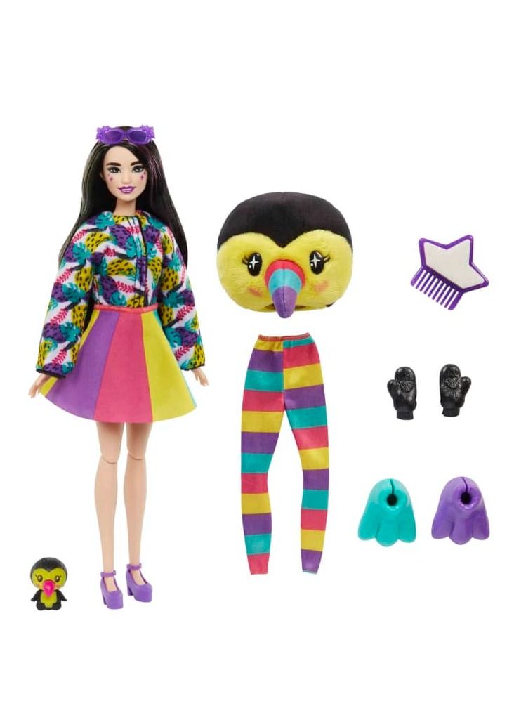 Cutie Reveal Jungle Series Toucan Doll