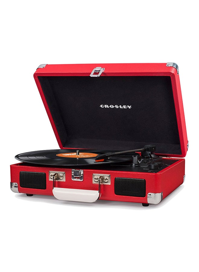 Cruiser Deluxe Wireless Turntable 710244209403 Red