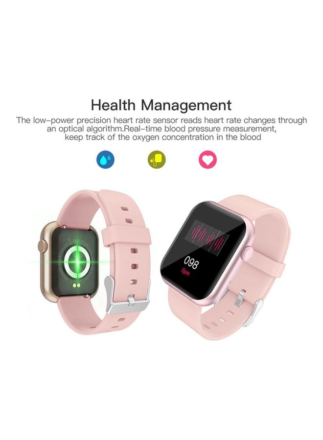 Sports Smartwatch Pink/Gold