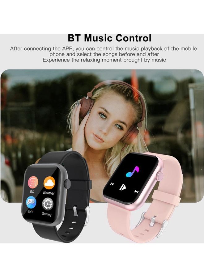 Sports Smartwatch Pink/Gold