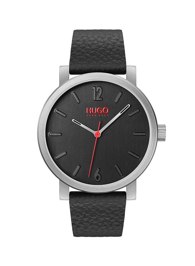 Men's Leather Analog Watch 1530115