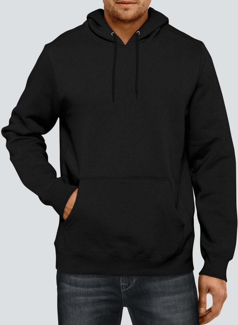 Premium Hoodie - Black - Made in UAE - Unisex