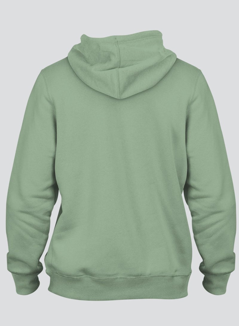 Premium Hoodie - Pastel Green - Made in UAE - Unisex