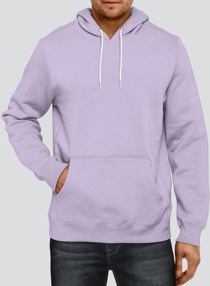 Premium Hoodie - Pastel Purple - Made in UAE - Unisex