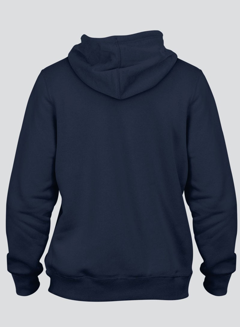 Premium Hoodie - Navy Blue - Made in UAE - Unisex