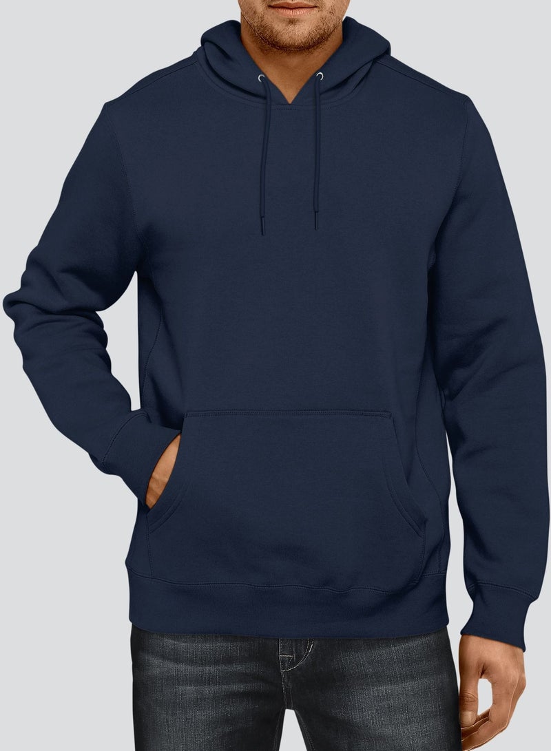 Premium Hoodie - Navy Blue - Made in UAE - Unisex