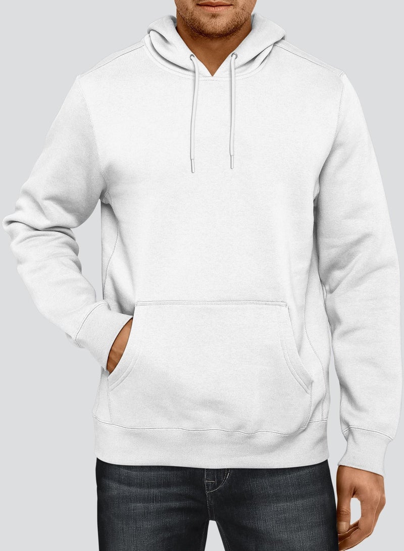 Premium Hoodie - White - Made in UAE - Unisex
