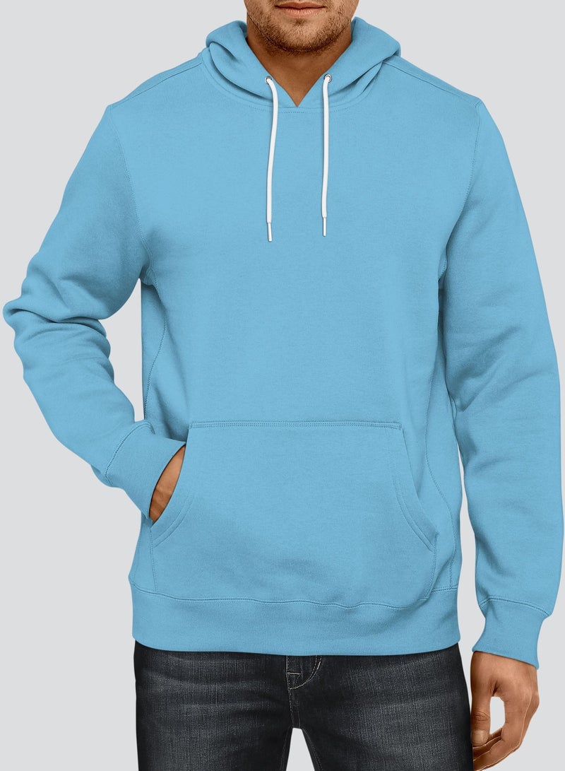 Premium Hoodie - Sky Blue - Made in UAE - Unisex