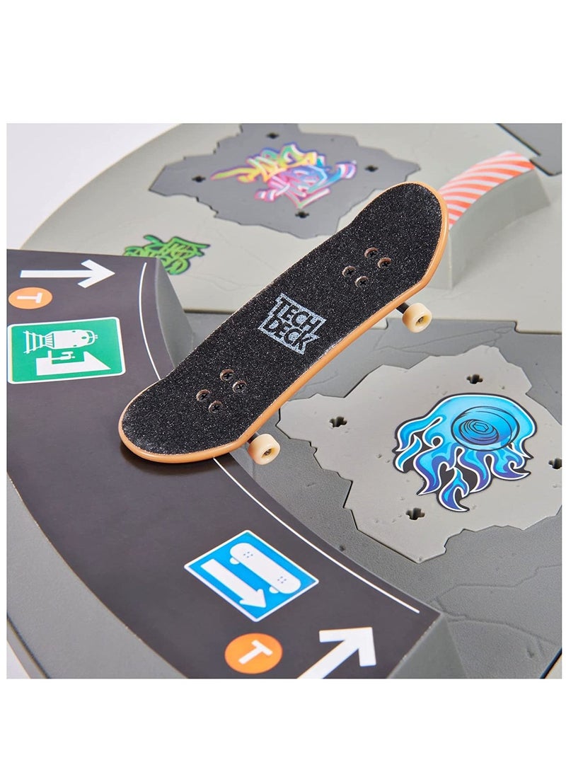 Shredline 360 Spinning Fingerboarding Action Playset