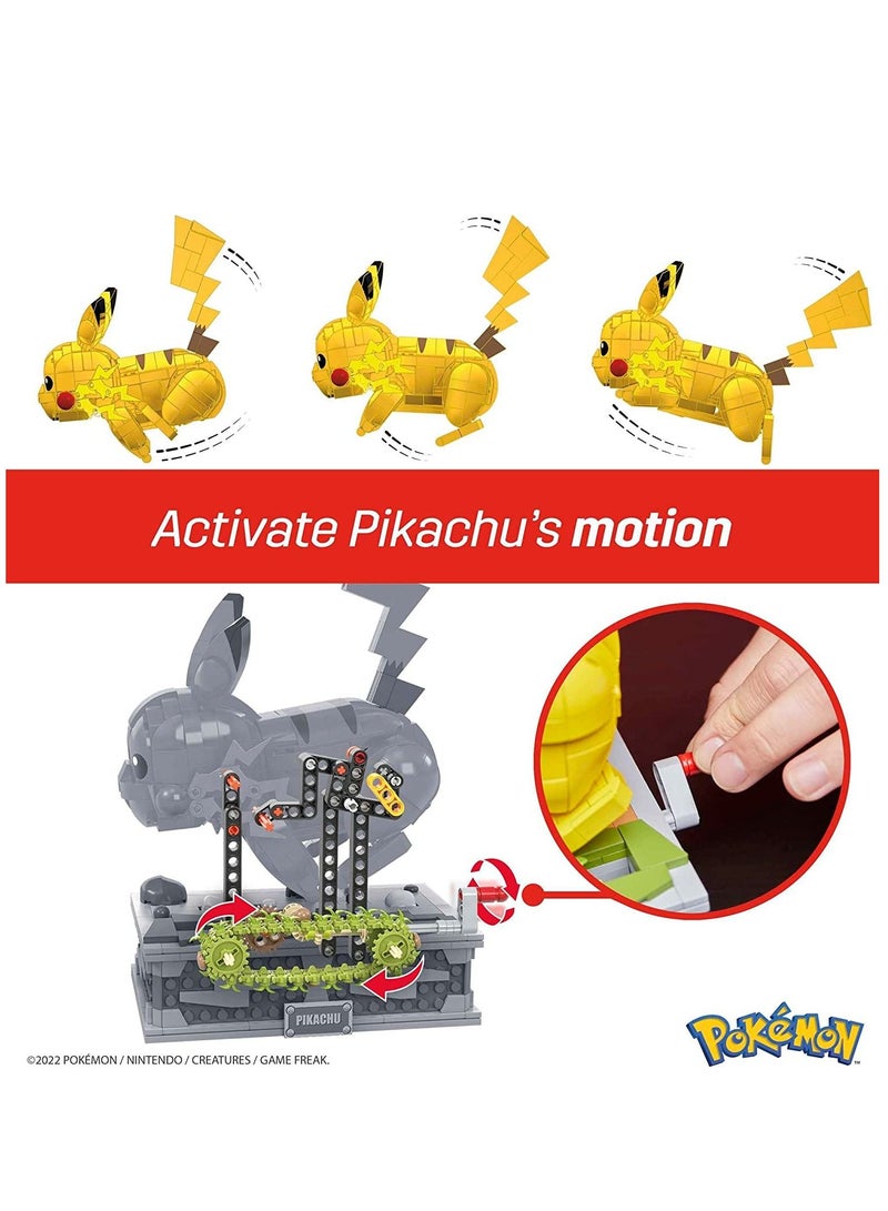 Motion Pikachu Mechanized Building Set