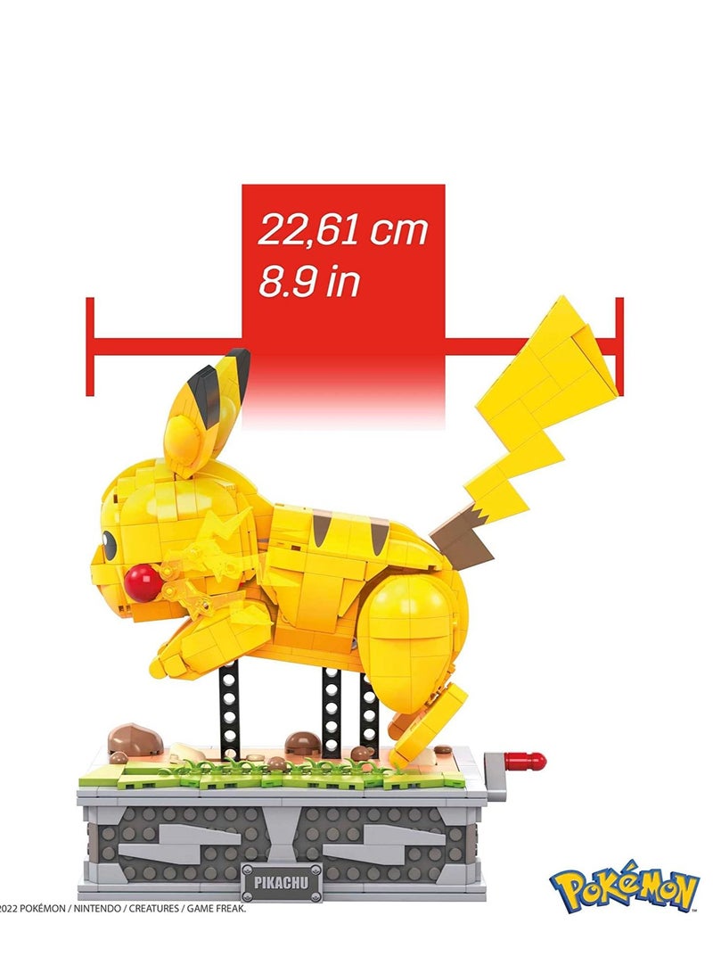 Motion Pikachu Mechanized Building Set