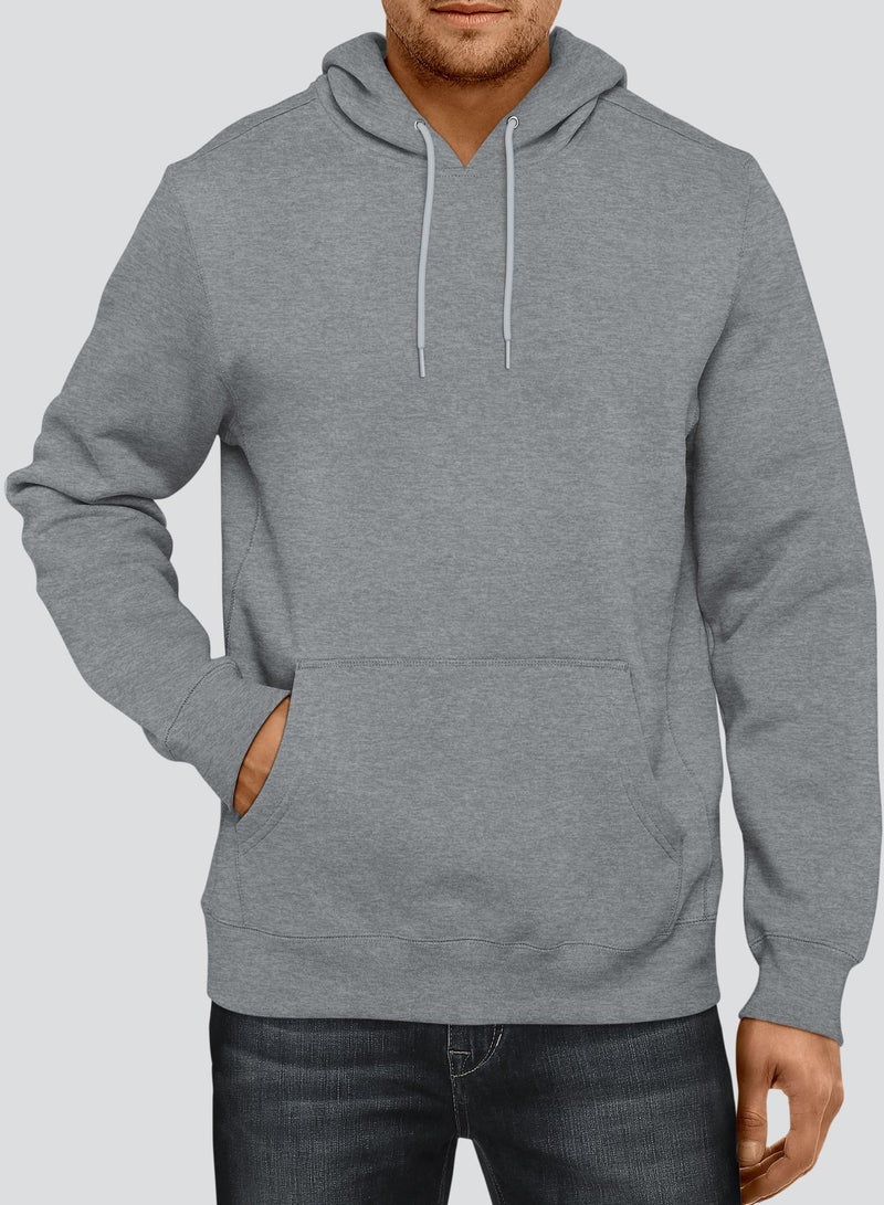 Premium Hoodie - Heather Gray - Made in UAE - Unisex