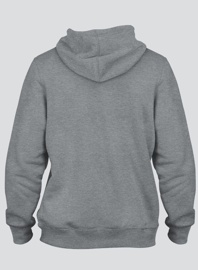 Premium Hoodie - Heather Gray - Made in UAE - Unisex