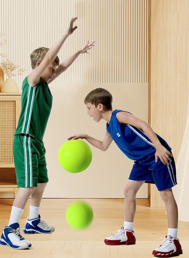 High Density Foam Ball Indoor Mute Ball Soft Foam Ball, 7-Inch Kids Foam Sports Balls Bouncing Balls Sponge Silent Balls for Home-Playing Lightweight and Easy to Grasp