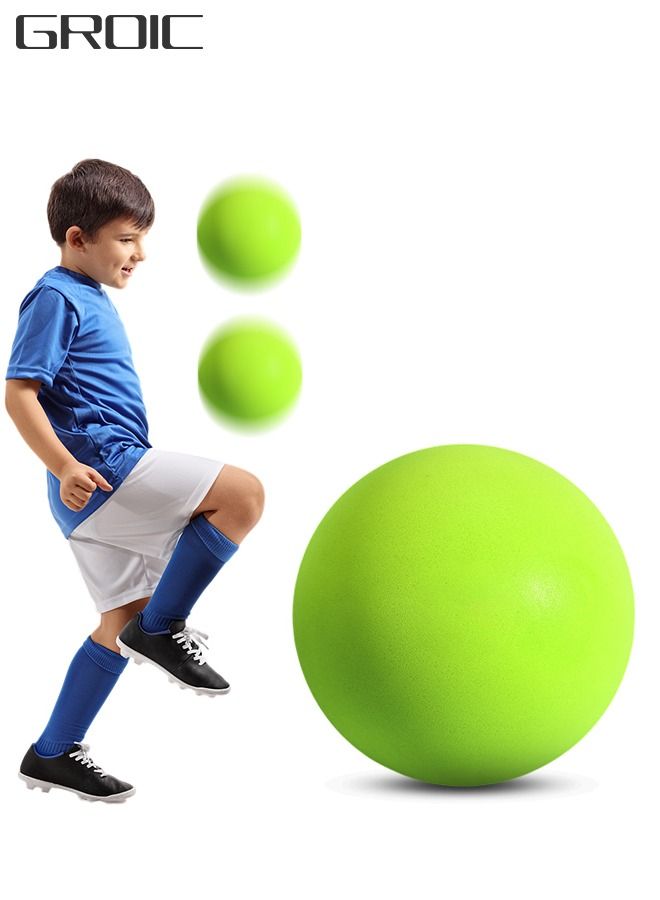 High Density Foam Ball Indoor Mute Ball Soft Foam Ball, 7-Inch Kids Foam Sports Balls Bouncing Balls Sponge Silent Balls for Home-Playing Lightweight and Easy to Grasp