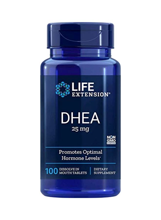 DHEA Dietary Supplement 25mg - 100 Tablets