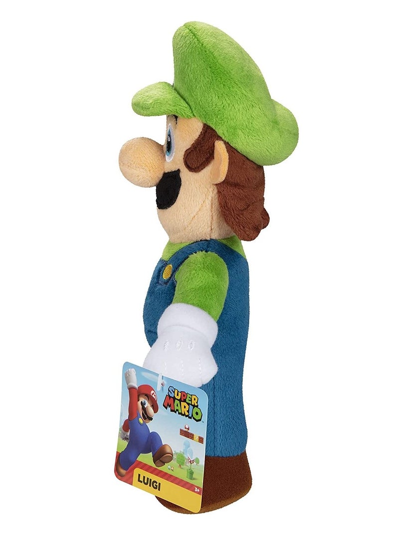 Super Mario Plush Luigi 9inch