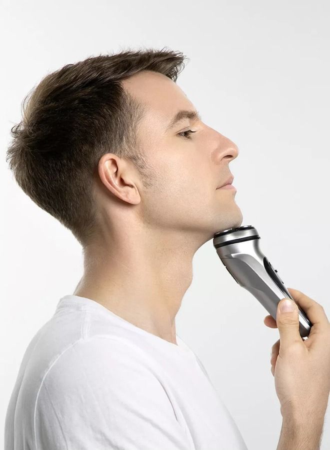Electric Shaver Razor for Men, Facial Cleansing Cordless Waterproof USB Rechargeable Razor
