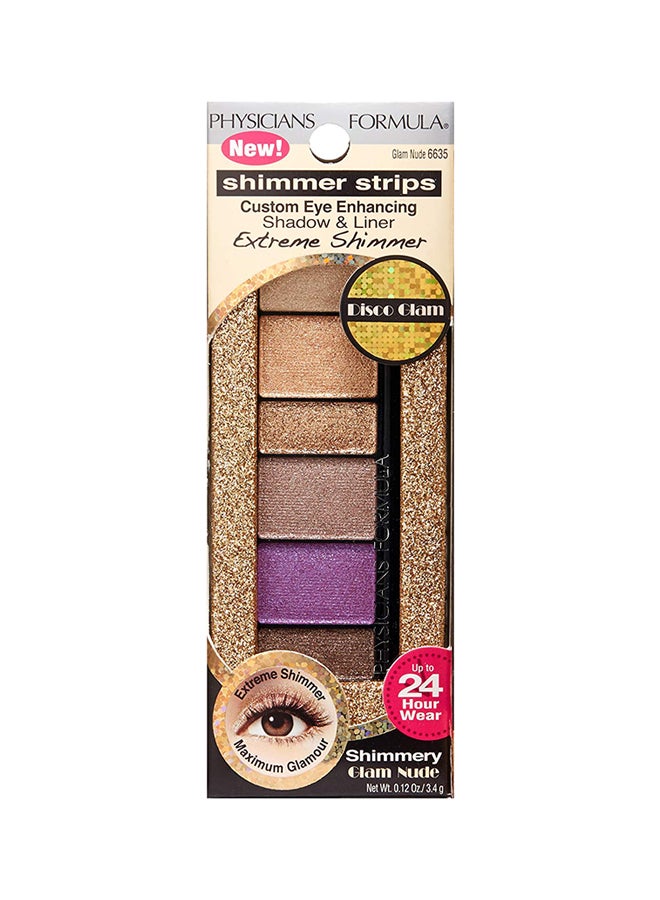 Shimmer Strips Custom Eye Enhancing Eyeshadow And Liner Glam Nude