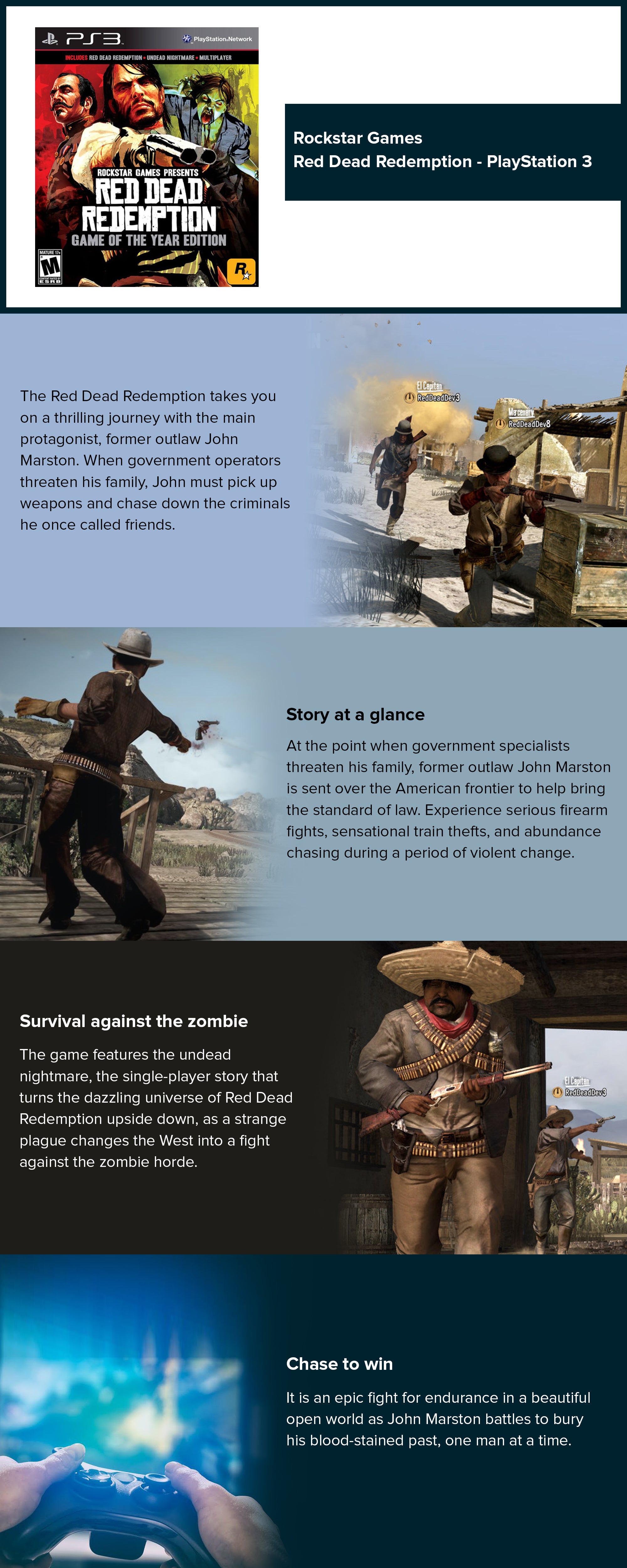 Red Dead Redemption: Game of the Year Editon - Action & Shooter - PlayStation 3 (PS3)