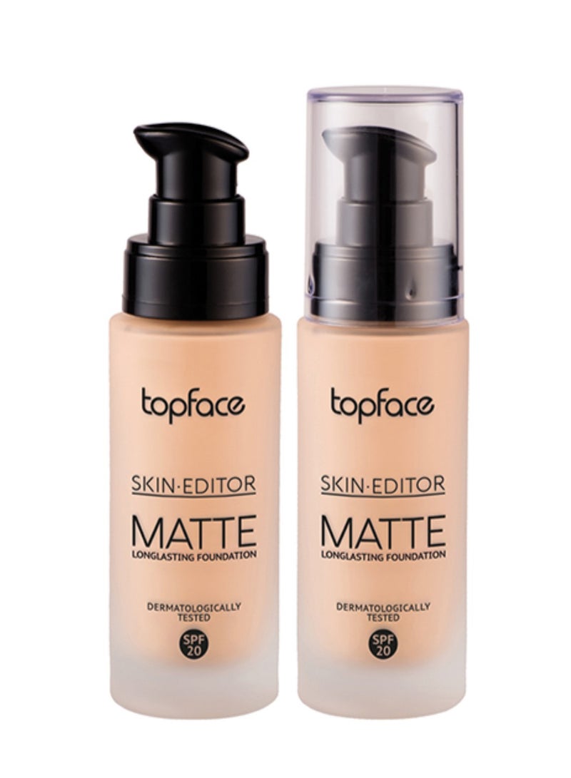 Skin Editor Matte Long lasting Foundation 04 Cream