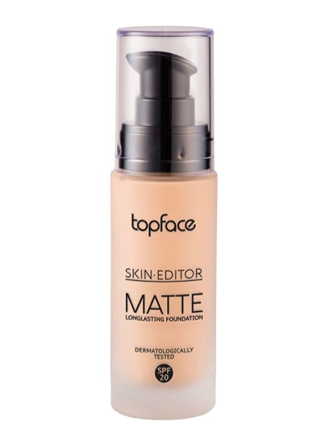 Skin Editor Matte Long lasting Foundation 04 Cream