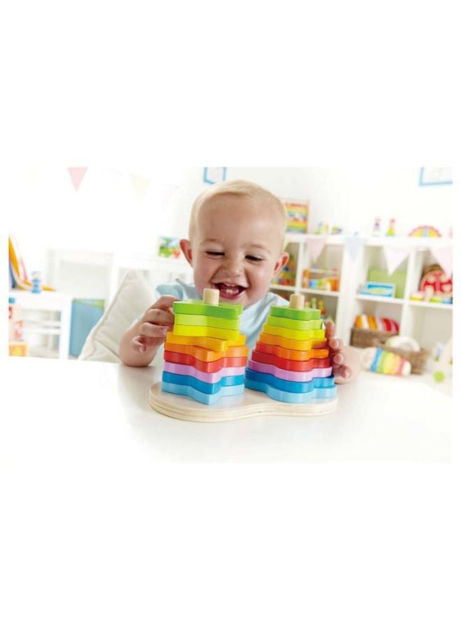 Double Rainbow Stacker Playset