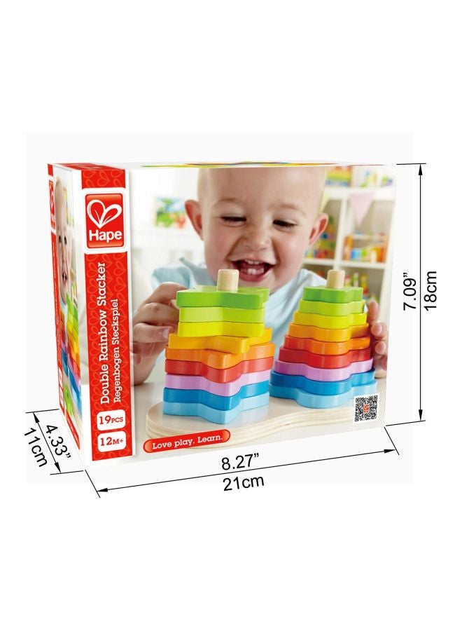 Double Rainbow Stacker Playset