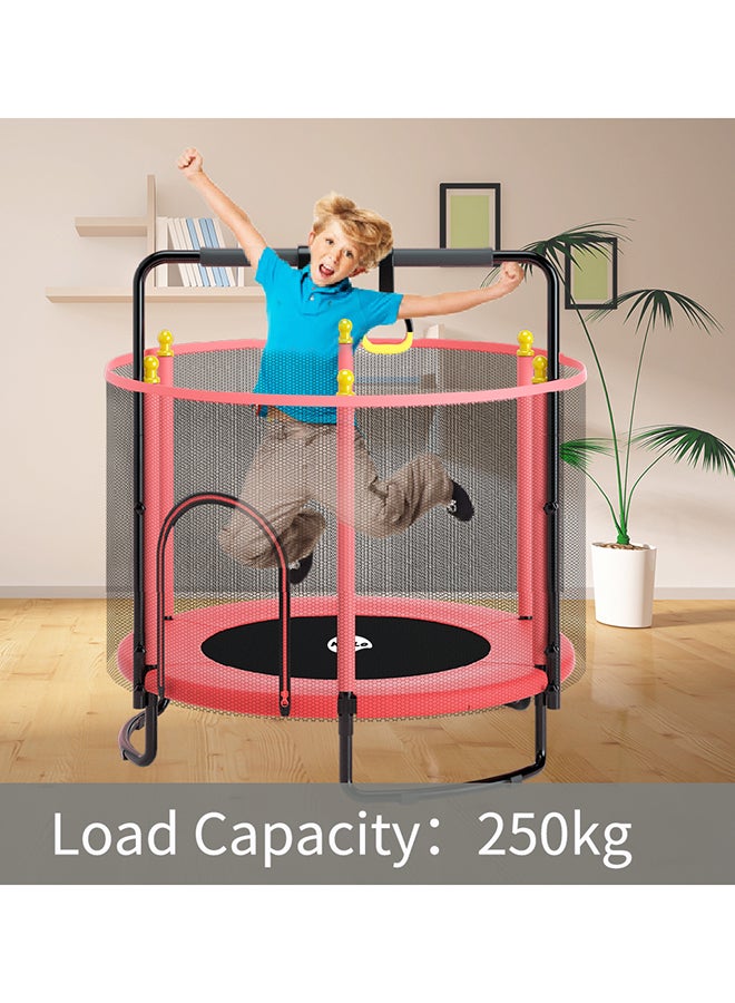 Trampoline With Safety Gear Net 140x140x160cm