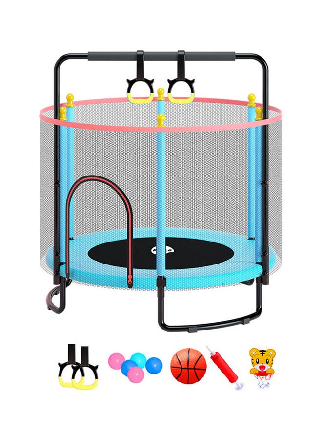 Trampoline With Safety Gear Net 140x140x160cm