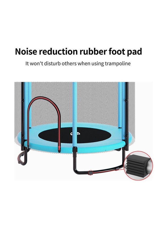 Trampoline With Safety Gear Net 140x140x160cm