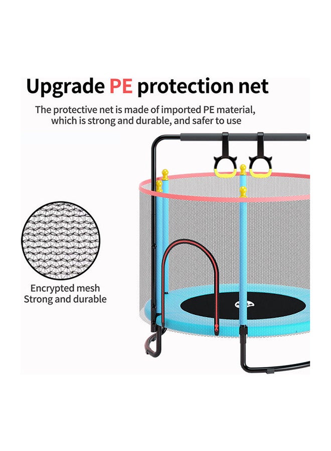 Trampoline With Safety Gear Net 140x140x160cm