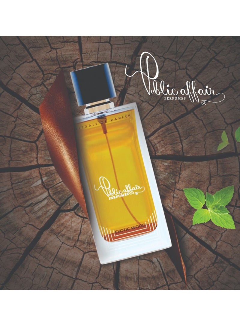 Public Affair Exotic Wood Extrait De Parfum Inspired by Gucci Guilty Absolute Perfume for Men and Women 100ML
