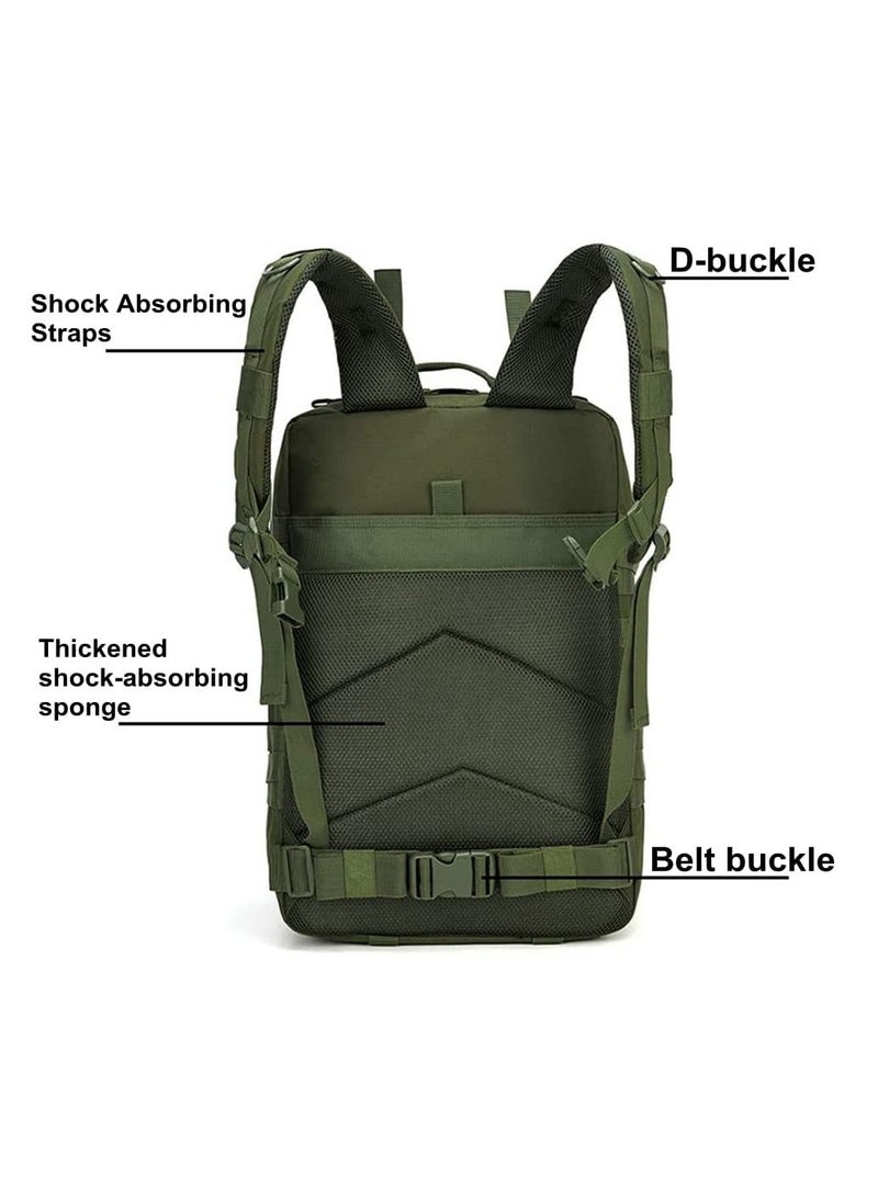 COOLBABY Large Backpack  45L Molle Bag Backpacks Rucksacks for Hiking Outdoor Camping Trekking Hunting