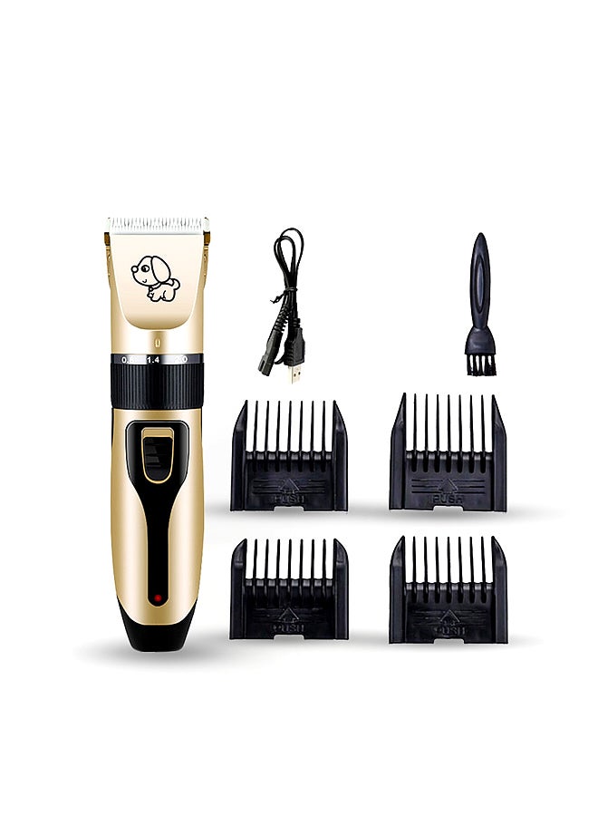 Pet Low Noise Cordless Grooming Kit Electric Clippers Trimming Multicolour 16x10x6cm