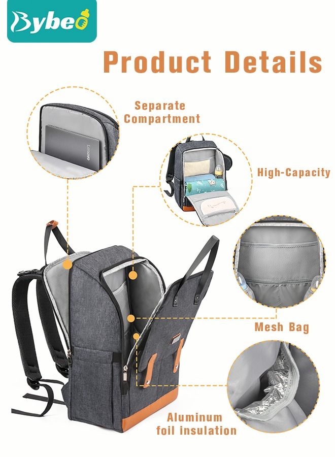 Diaper Bag Backpack, Multifunction Maternity Bags for Boys & Girls, Travel Mummy Backpack Large Capacity, Waterproof and Stylish