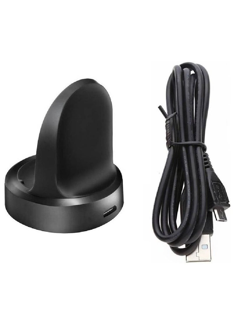 Wireless Charger Dock For Samsung Gear S3 Classic Black