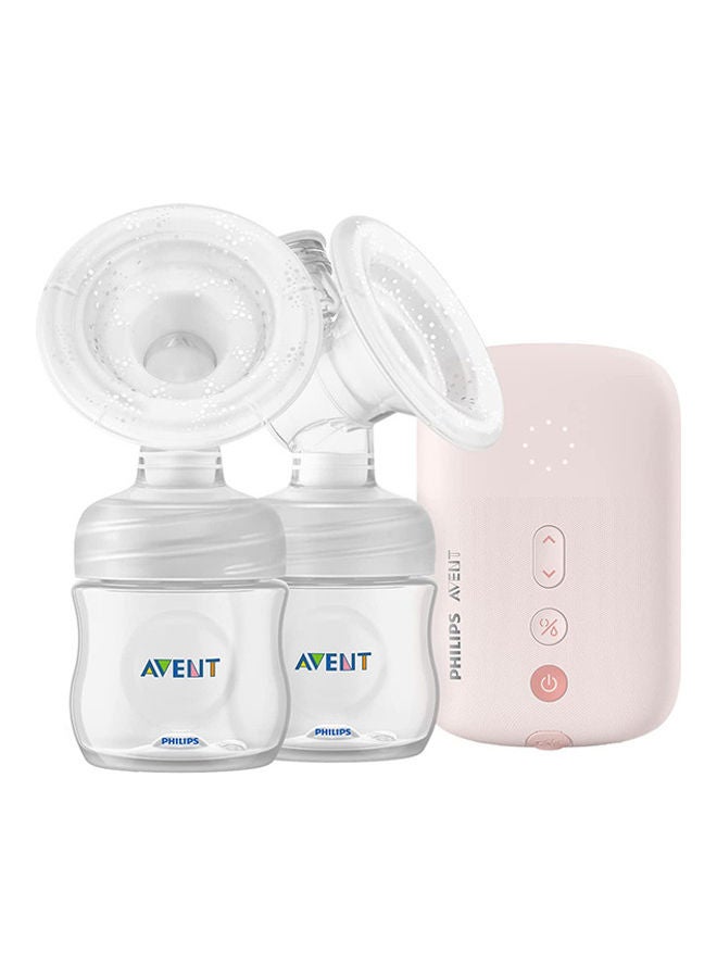 Double Electric Breast Pump, or Quicker and Personalised Milk Expression, Corded Use, 8 + 16 Setting Levels