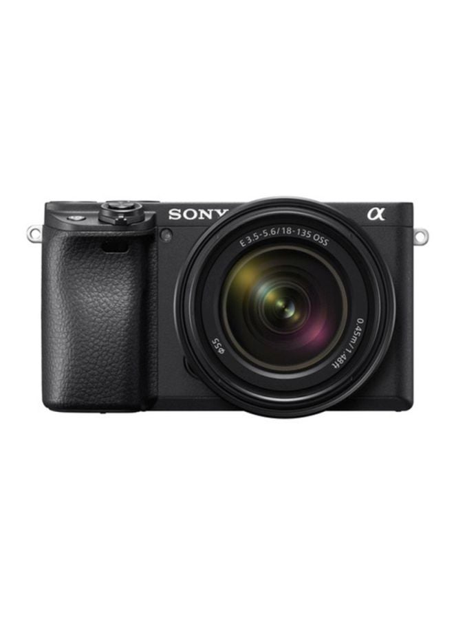 Alpha 6400 Mirrorless Camera With E 18-135mm F3.5-5.6 OSS Lens 24.2MP, Tilt Touchscreen And Built-in Wi-Fi