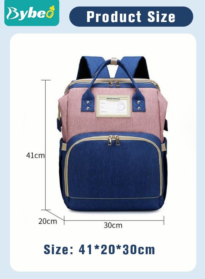 2024 New Style Baby Diaper Bag Backpack, Multifunction Diapers Changing Station for Boys Girls Outdoor and Travel, Infant Shower Gifts, Large Capacity, 900d Oxford, USB Port