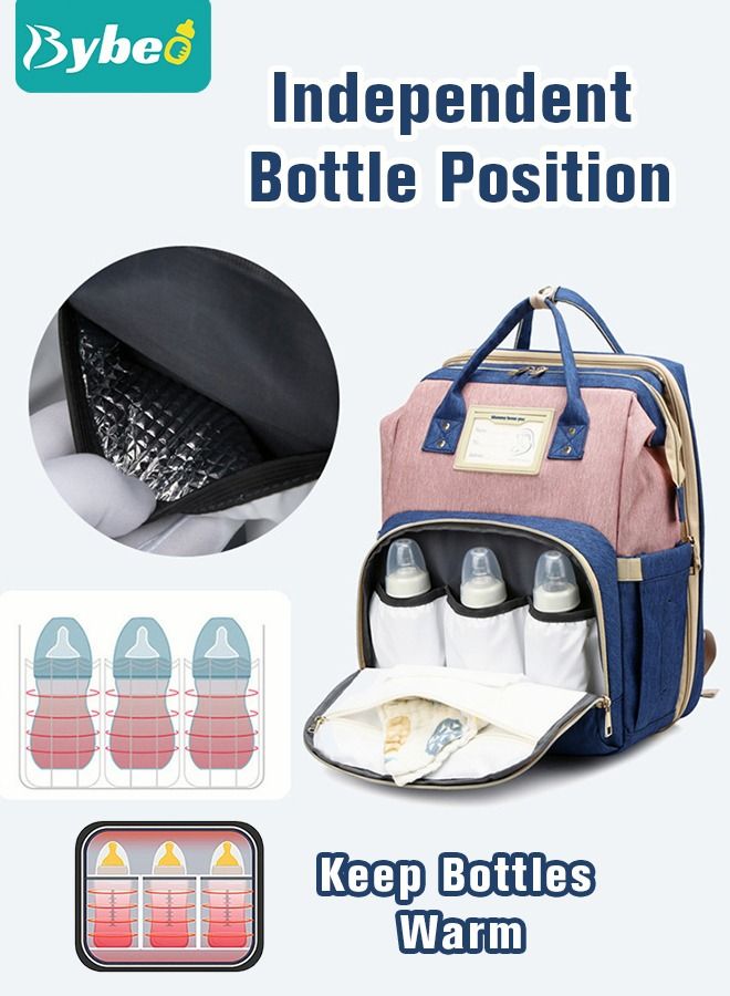 2024 New Style Baby Diaper Bag Backpack, Multifunction Diapers Changing Station for Boys Girls Outdoor and Travel, Infant Shower Gifts, Large Capacity, 900d Oxford, USB Port