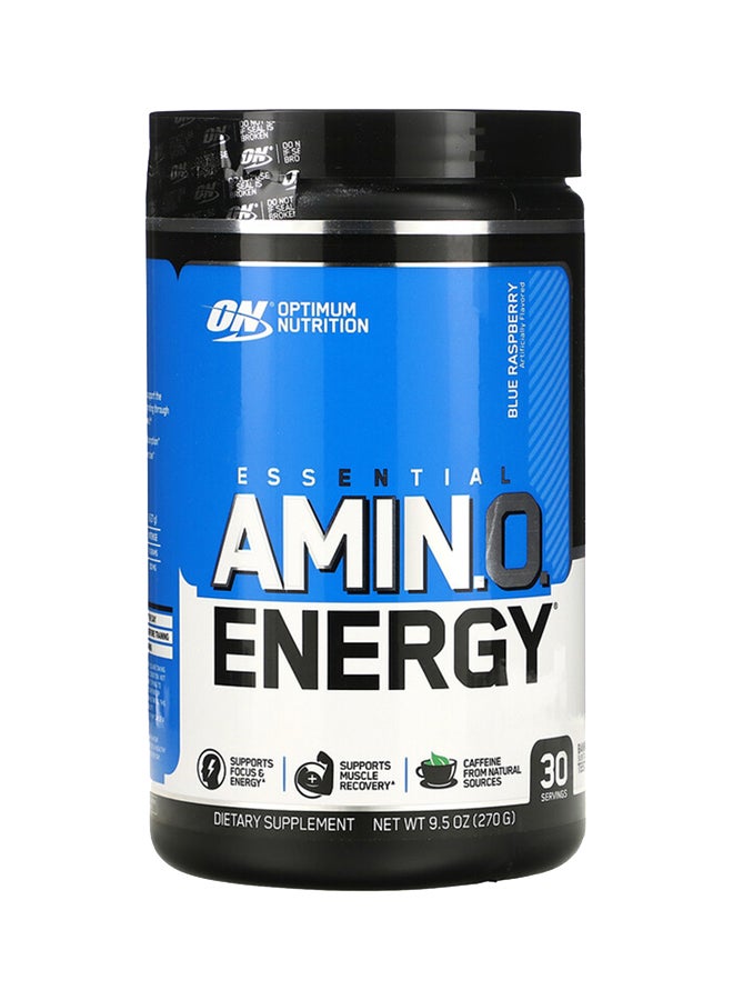 Essential Amino Energy Pre-Workout - Blue Raspberry - 30 Servings 270g