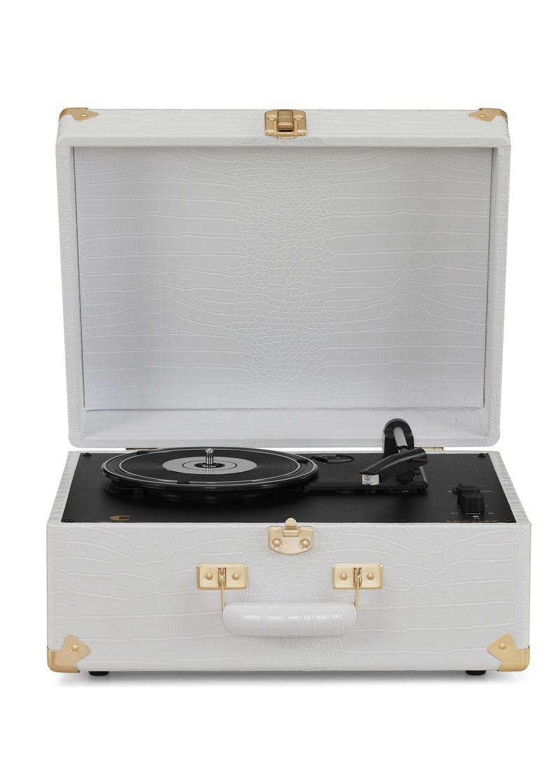 Crosley Anthology Turntable - White Croc