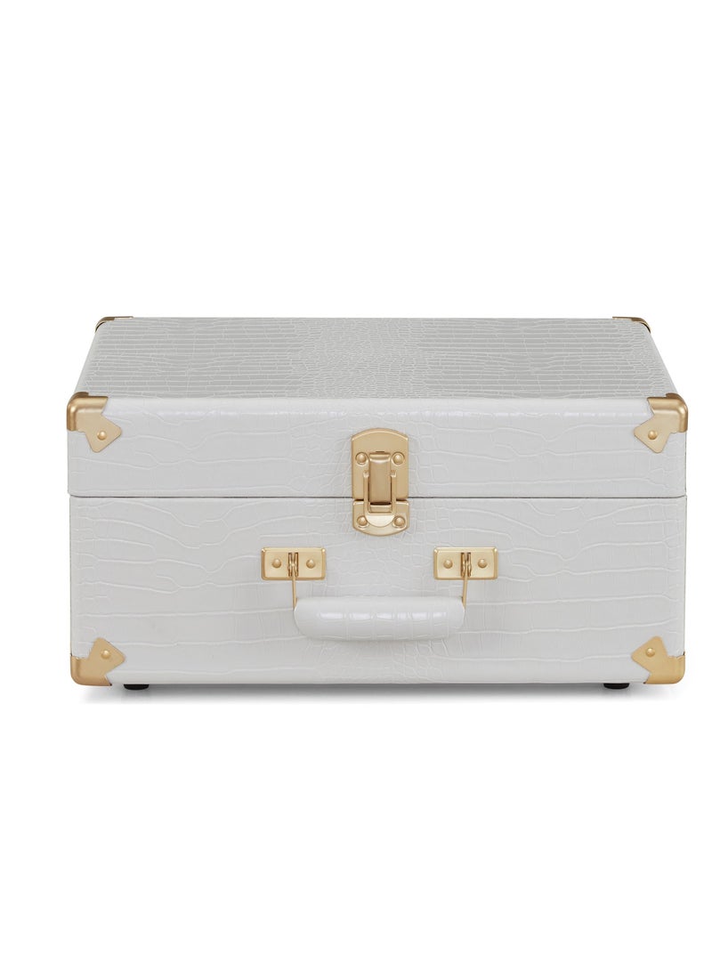 Crosley Anthology Turntable - White Croc
