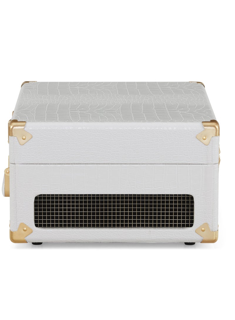 Crosley Anthology Turntable - White Croc