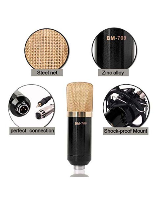 Condenser Studio Microphone 4465100182 Black