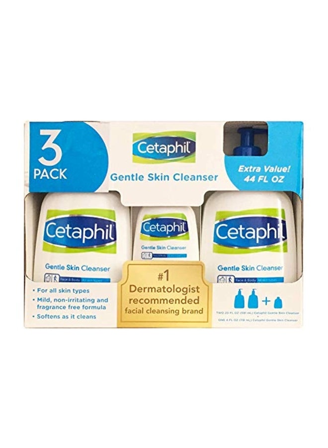 3-Piece Gentle Skin Cleanser Set