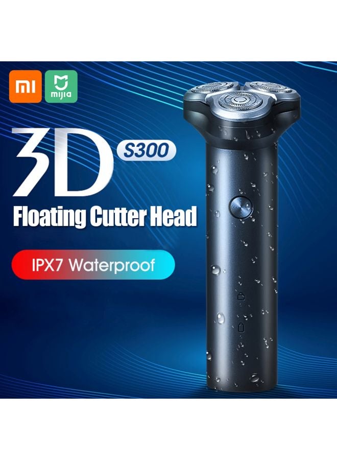 3D Floating Electric Shaver Black