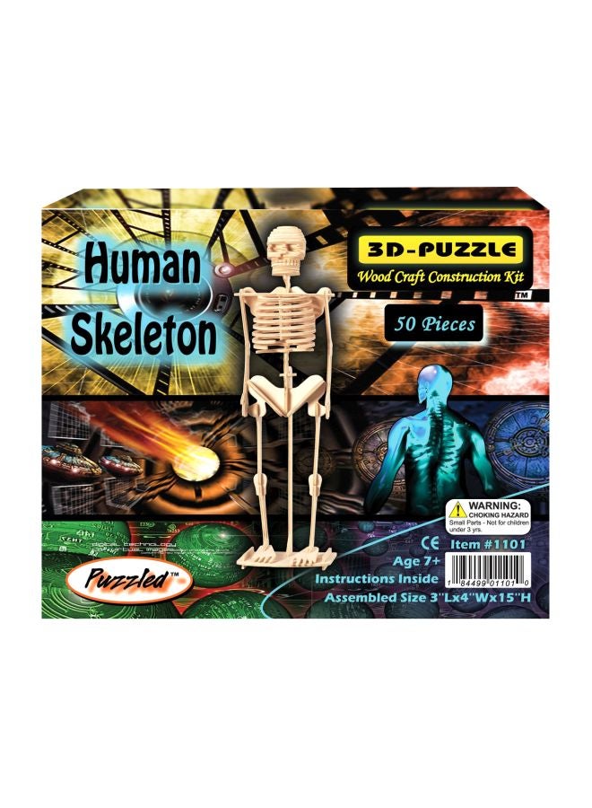 Human Skeleton 3D Puzzle P1101-1